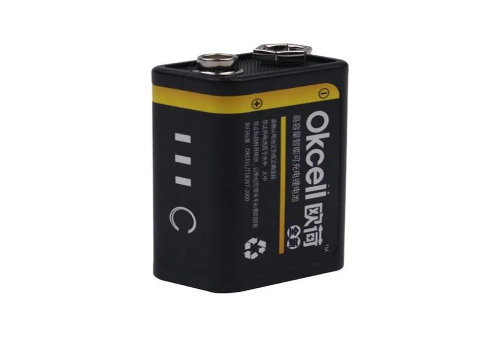 1pc Okcell 9V 800mAH USB Şarj Edilebilir LIPO Pil Modeli RC Helikopter Parçası Yüksek Kalite102A109255026