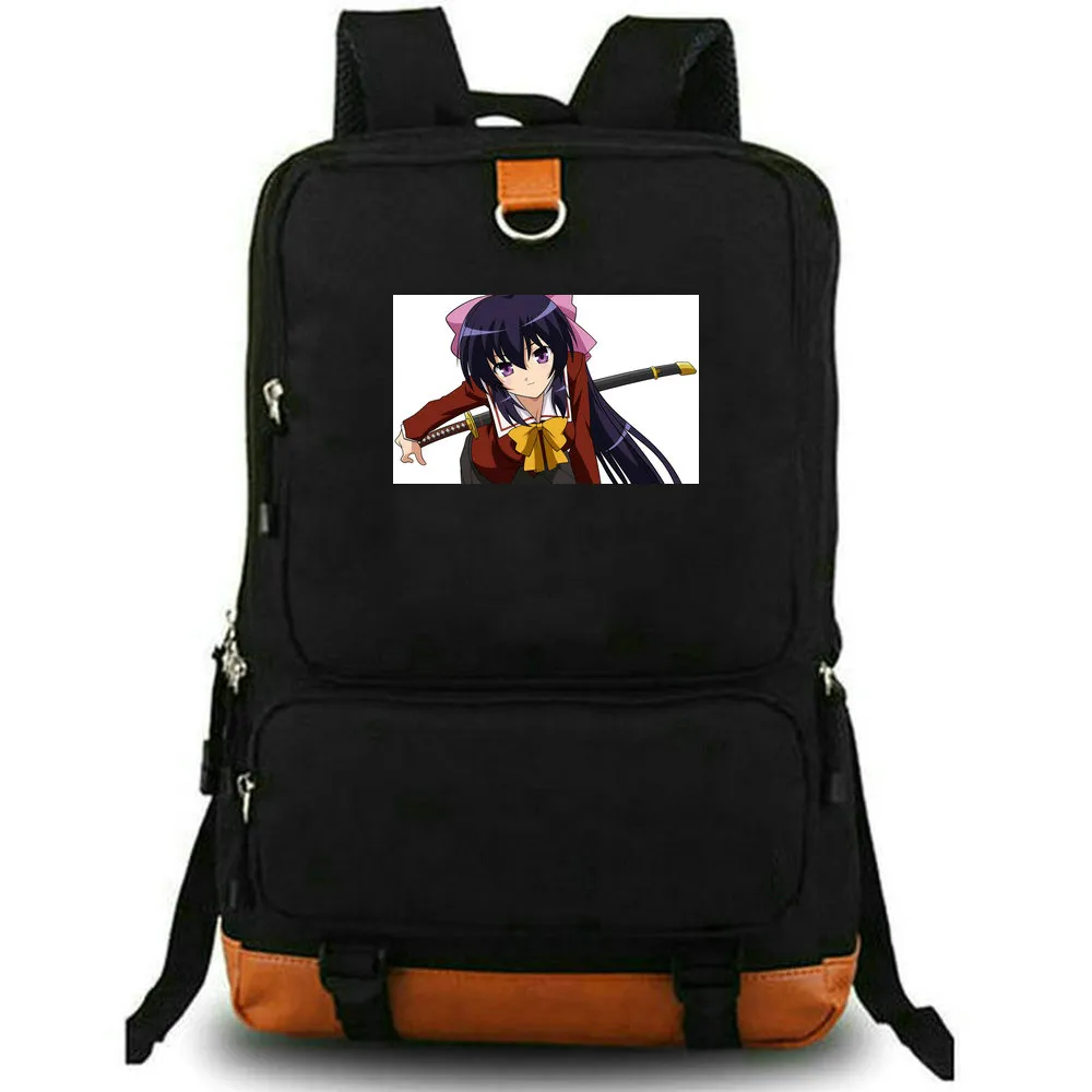 Omamori Himari backpack Noihara daypack Comic school bag Cartoon Print rucksack Leisure schoolbag Laptop day pack