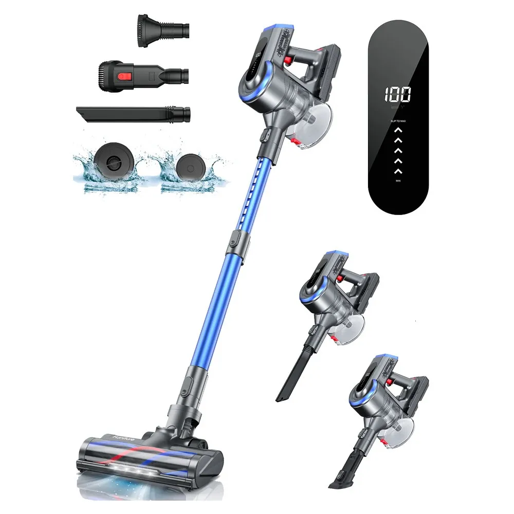 HONITURE 38Kpa Cordless Vacuum Cleaners Handheld Removable Battery 450W 55 Mins Wireless smart Home Appliance Touch Screen 240123