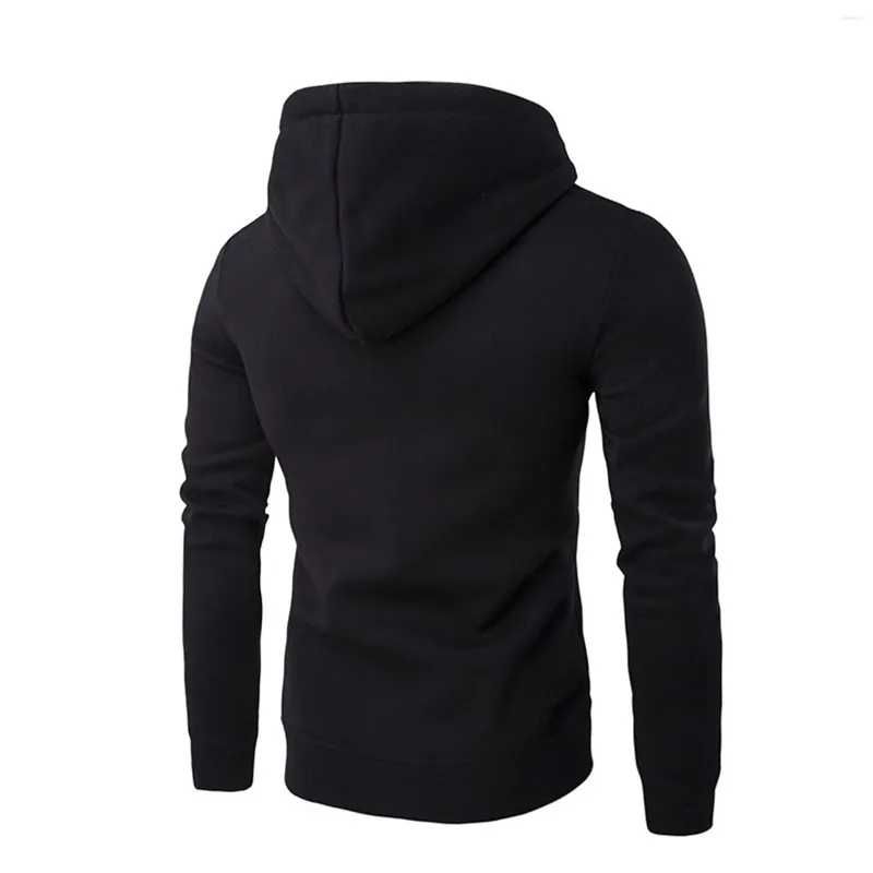 Herenhoodies met ritssluiting in herfststijl en capuchon met ritssluiting voor buitensporten