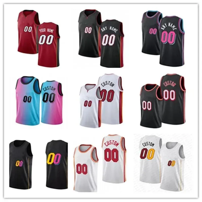 Custom Jersey Men Women Youth Kyle 7 Lowry Jimmy 22 Butler Victor 4 Oladipo 13 Bam Ado Tyler 14 Herro 31 Max Strus 42 Kevin Love