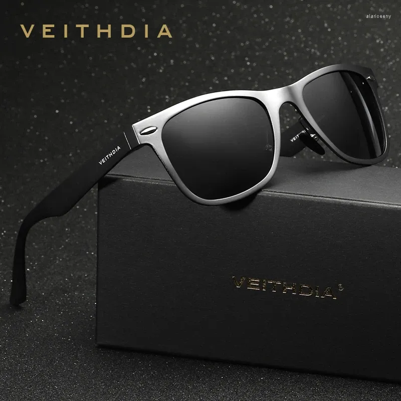 Sunglasses VEITHDIA Brand Designer Classic Outdoor Men Polarized Square Cycling Sun Glasses Sports Driving Eyeglasses For Male