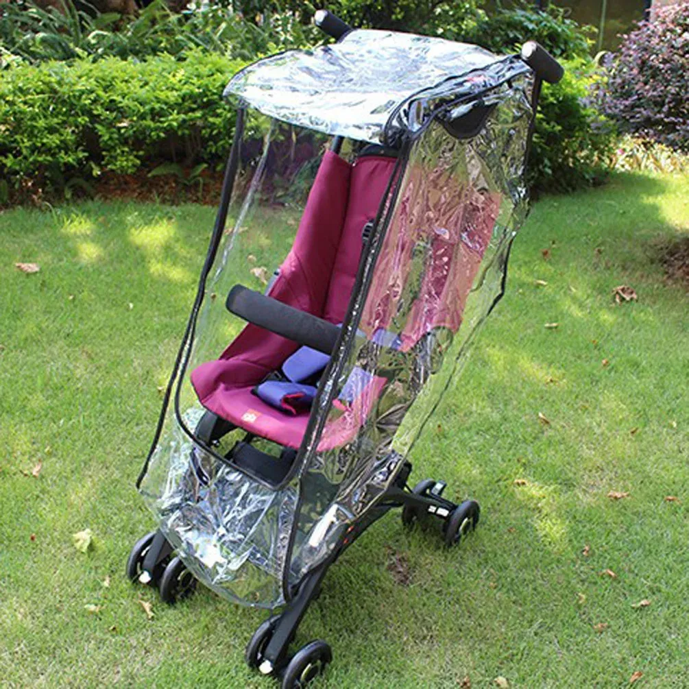 GB POCKIT AIR CITY QBIT Rain Cover Water Resistant Stroller Accessory Wind and Snow Shield for Toddlers