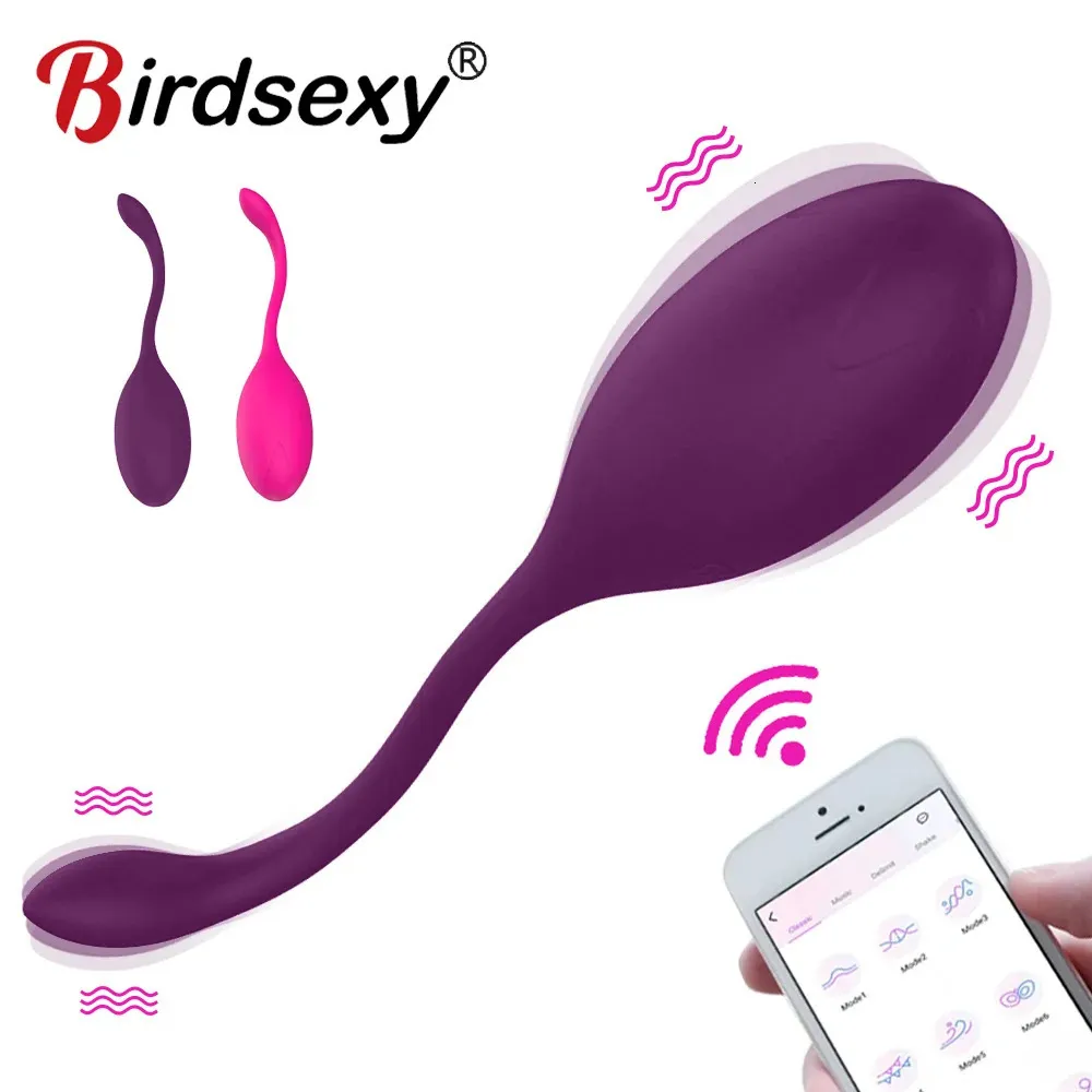 Vibratore Bluetooth Giocattoli sessuali per donne Controllo APP wireless Dildo Uovo vibrante Punto G Stimolatore clitoride Coppia femminile 240202
