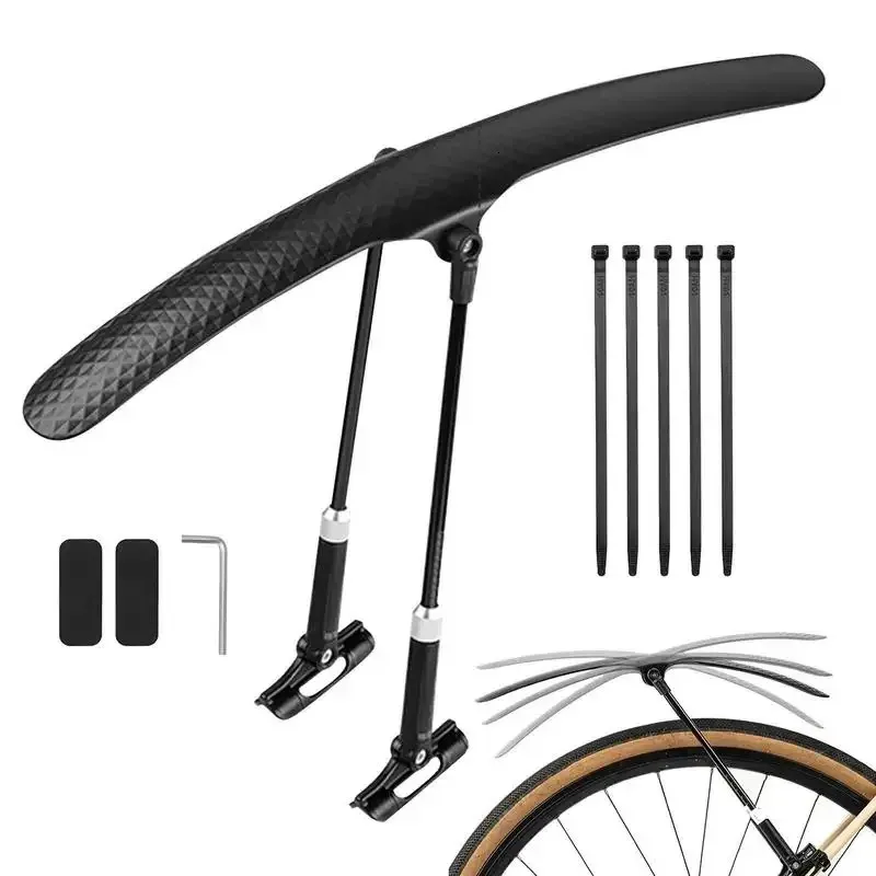 Rennrad Kotflügel Fahrrad Vorne Hinten 700C Reifen Universal Einstellbar Fahrrad Rad Kotflügel Fahrrad Kotflügel Radfahren Zubehör 240202