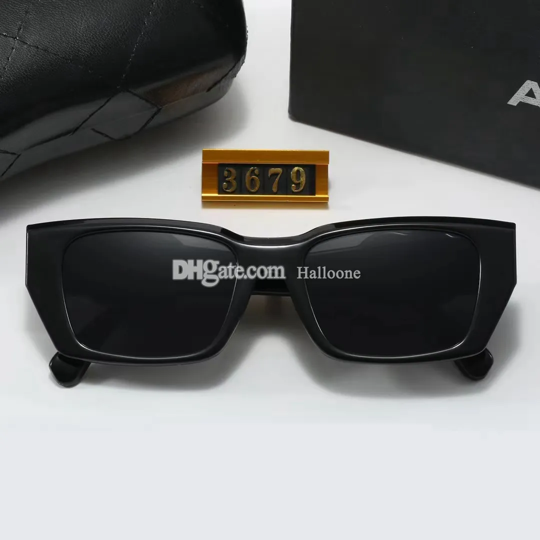 307 Mannen Vrouwen Designer voor Ovaal Frame Bril UV Hot Selling Antireflectie Eigenschap Vierkante Zonnebril Metalen Benen Mi