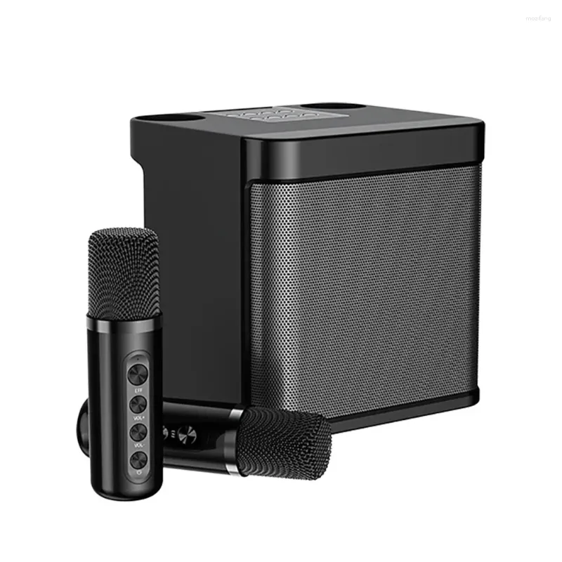 Микрофоны Караоке-машина с 2 беспроводными семейными Bluetooth-совместимыми 5.0 для дома 3000 мАч для взрослых/детей