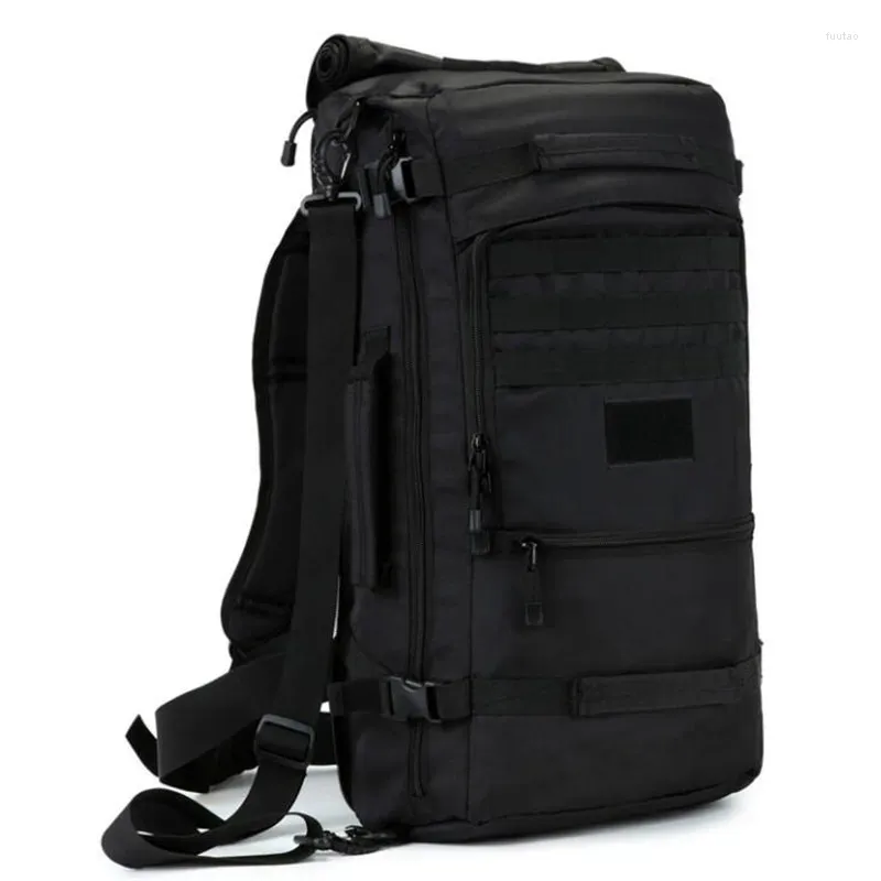 Rucksack Herrentaschen Nylon 60 L Militärreise mit hochwertiger Rest-Tarnung Dual-Use-17-Zoll-Laptop-Frauentasche