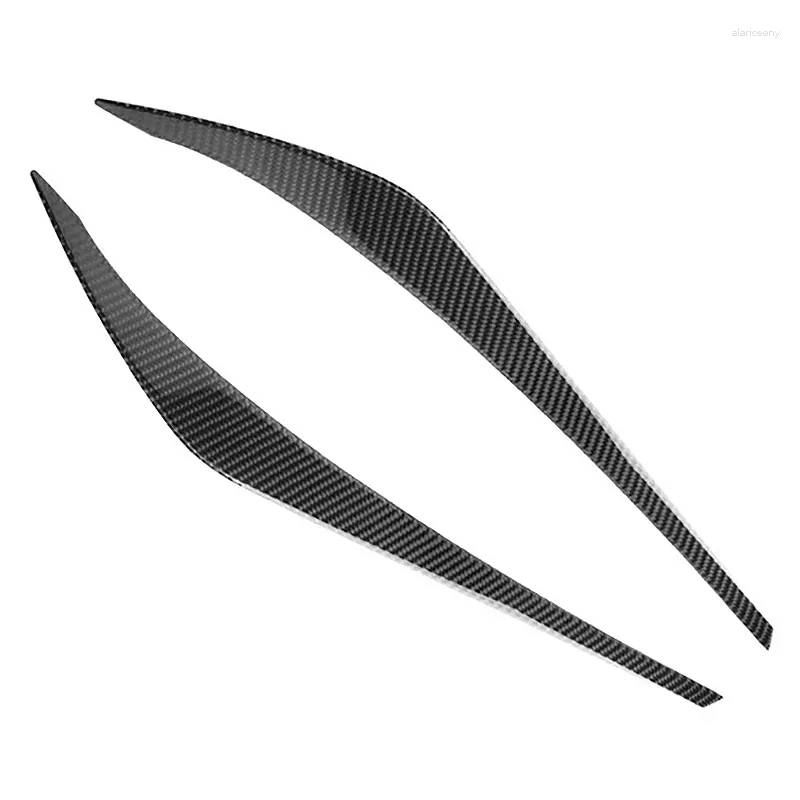 Interior Accessories Pair Car Headlight Eyebrow Point Molding ABS Decoration Trim Cover For Hyundai Elantra AD 2024-2024 Styling Sticker