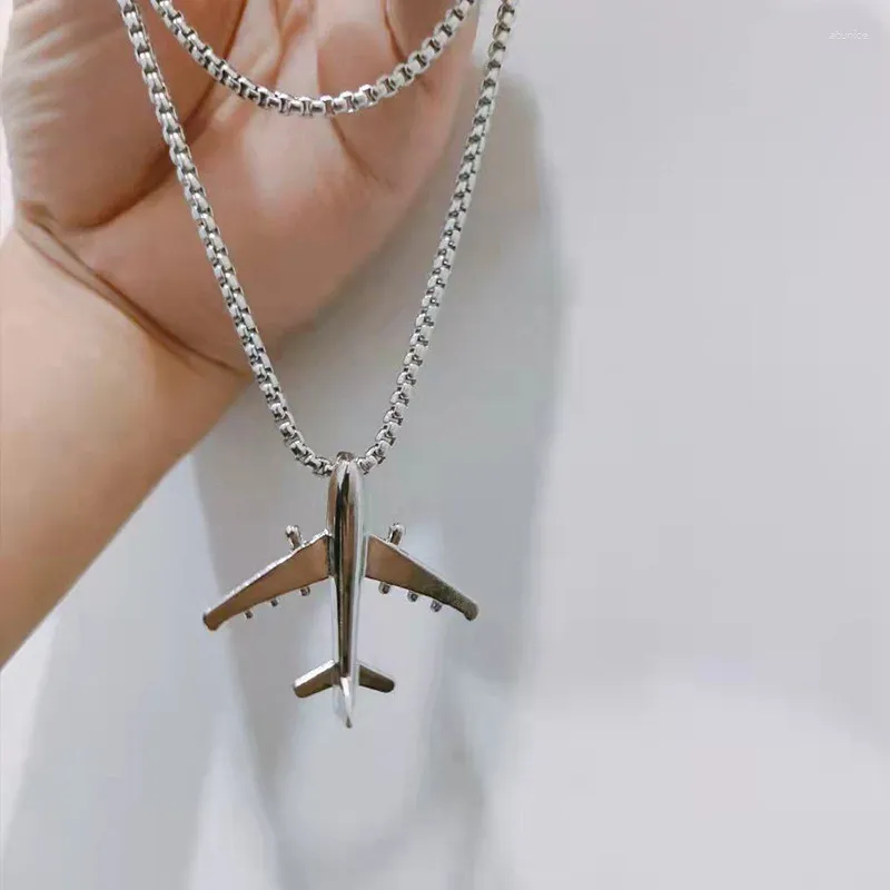 Hänge halsband design flygplan flygplans halsband för kvinnor elegant pärla lådkedja trendiga bröllop party smycken gåvor