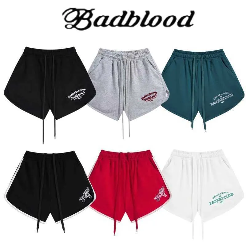 Badflood Damesshorts Koreaanse 24ss designer Badflood Shorts Dames Zomer Pittig Meisje Geborduurde Letter Hoge Taille Casual Sport Veelzijdige Tripartiete Broek