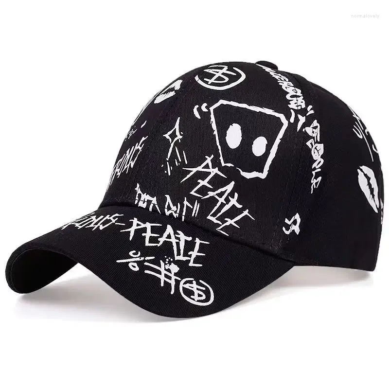 Casquettes de baseball Chapeau de baseball baroque noir Hommes et femmes Hip Hop Trendy Fashion Card Cap Summer Peaked Sun C62