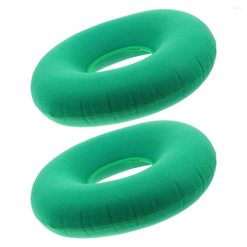 Pillow 2 Pcs Anti-decubitus Air Inflatable Seat Pad Hemorrhoid Ring Pvc Round