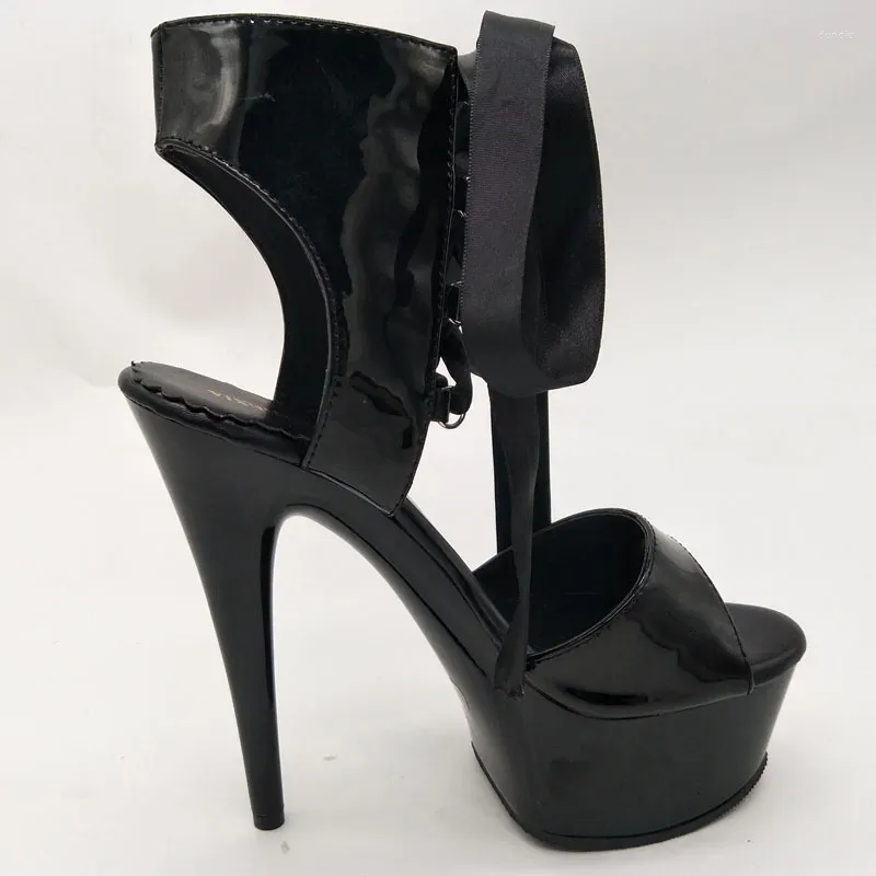 15 cm/6 pouces mode supérieure LAIJIANJINXIA sandales en polyuréthane Sexy exotique talon haut plate-forme fête femmes pôle danse chaussures 96