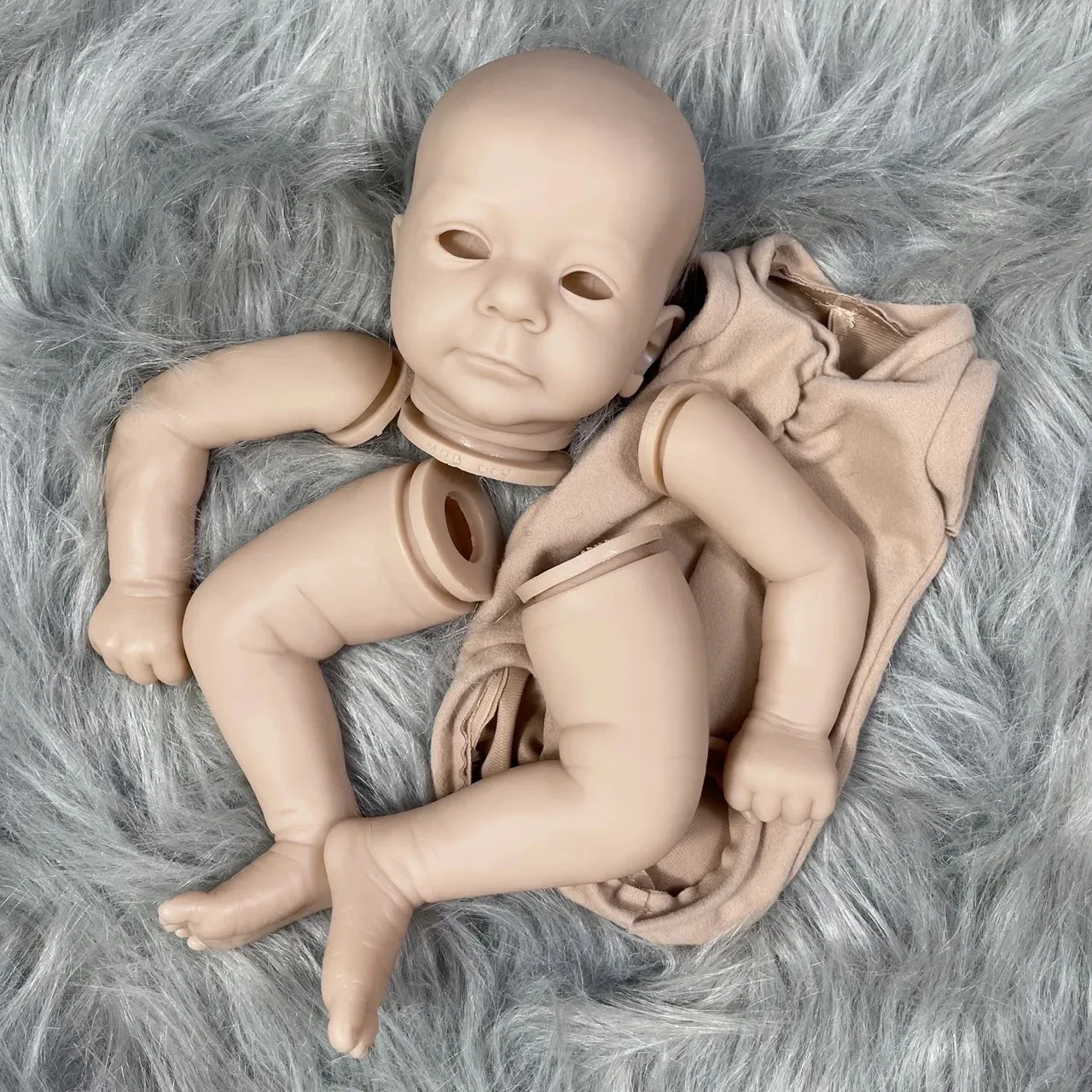 Reborn Kit Felicia 19 Inch Vinyl Baby Doll Unpainted Unfinished