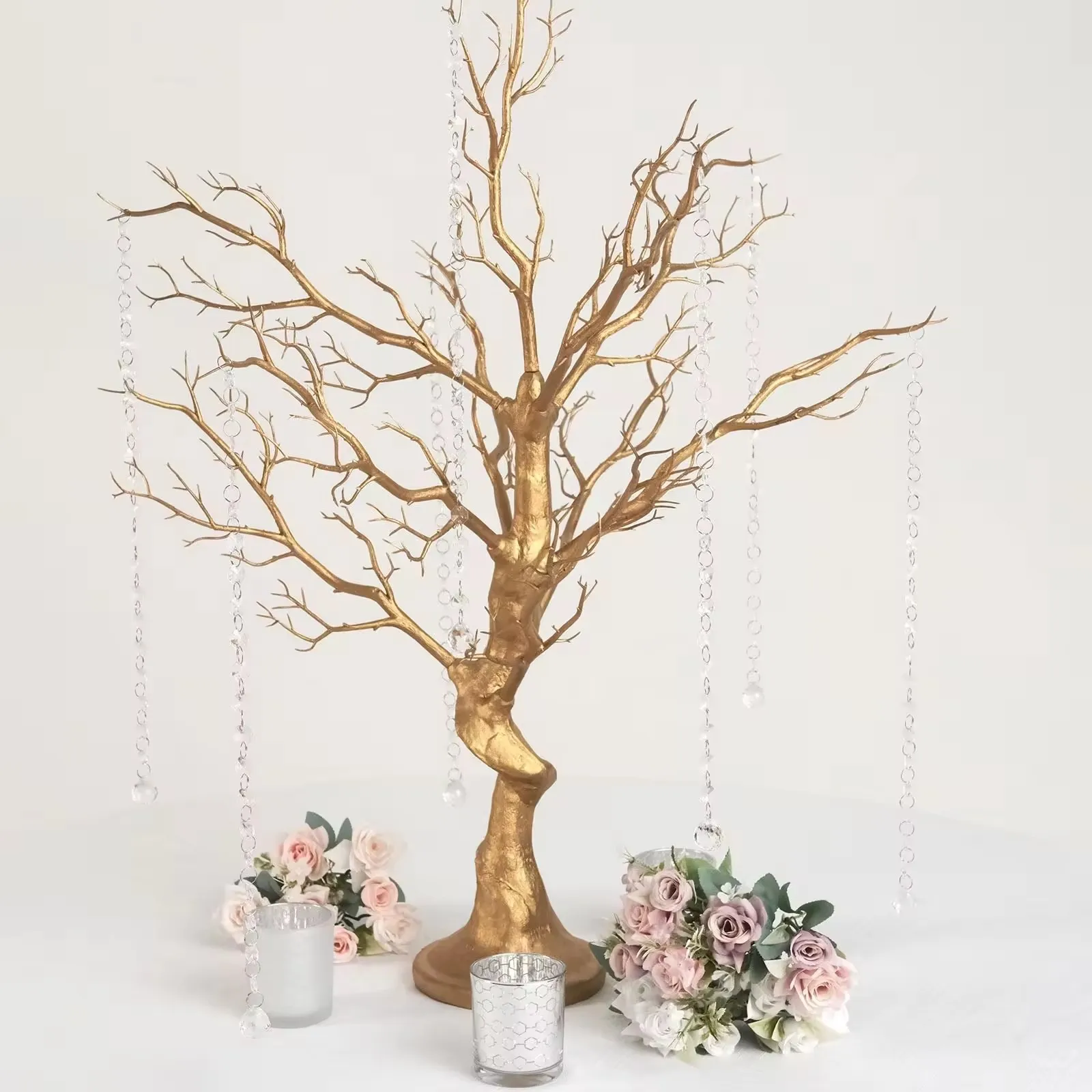 Bruiloft decor kunstmatige hars boom centerpieces Manzanita bomen voor bruiloft centerpieces