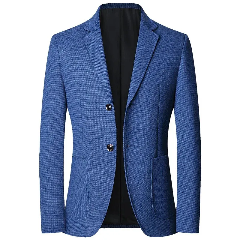 Spring Mens Blazer Jacket Men Fashion Casual Slim Coats Highquality Suits Kurtki Blazery Tops Rozmiar 4xl 240125