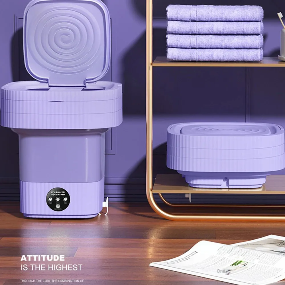 Portable Washers Ultrasound Folding Laundry Tub 13L Portable