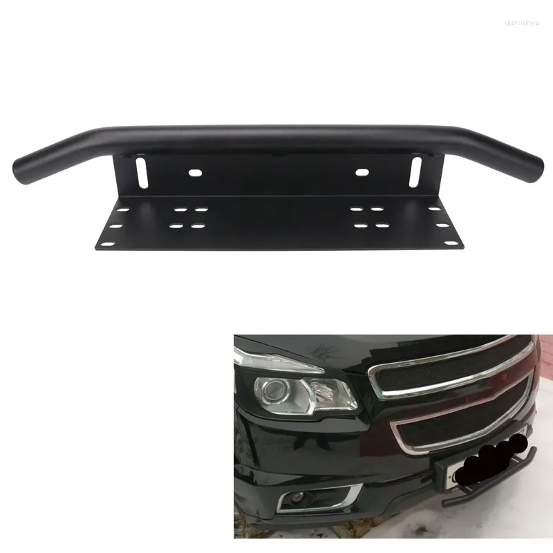 Lighting System Bull Bar Front Bumper License Plate Log Light Mount Bracket SUV Lamp Holder Off Road LED Universal