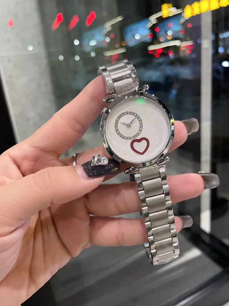 Montre de créateur de mode AAA pour femmes, mouvement à quartz, boîte en acier inoxydable 316, petit livre rouge