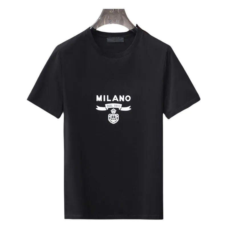 Överdimensionerad t shirt designer skjortor för män t -shirt man svart vit tee kvinnor kläder bomull kort ärm bröst triangel ouple hylsor hög streetbrand besättning hals