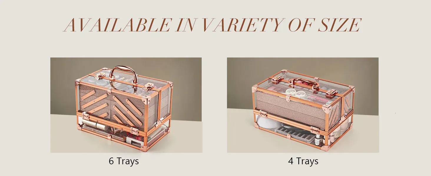 cosmetic train case