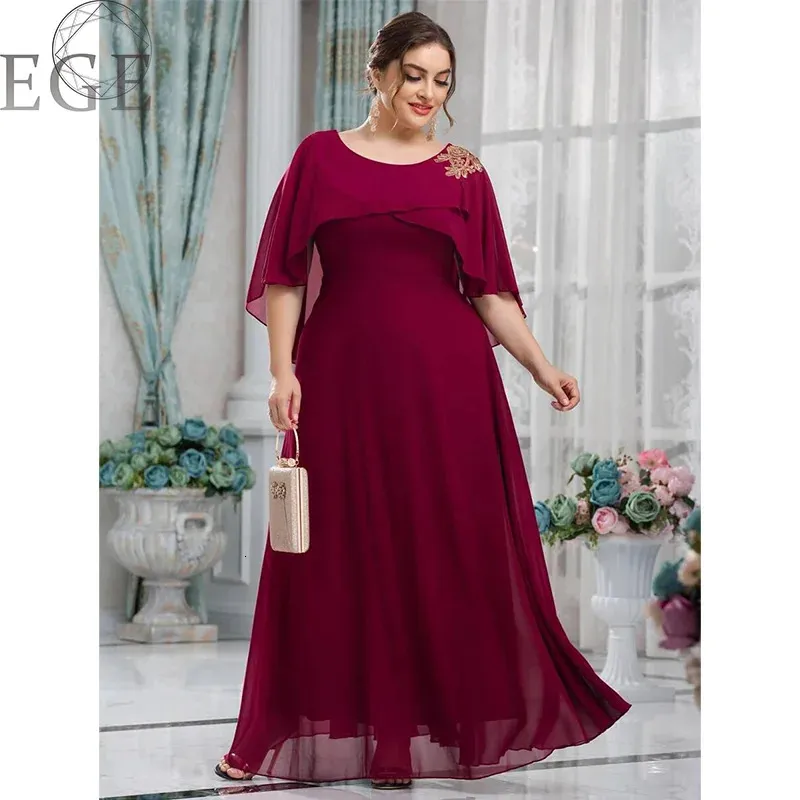 Plus Size Abend Party Prom Lange Türkei Dubai Kleidung Damen Plus Size Mesh A-Linie Pailletten Stickerei Abendkleid 240202