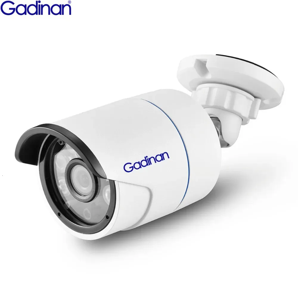 Gadinan 8MP 5MP 4MP IP 카메라 총알 감시 비디오 카메라 네트워크 모션 감지 CCTV 홈 DC 12V 또는 48V POE 240126