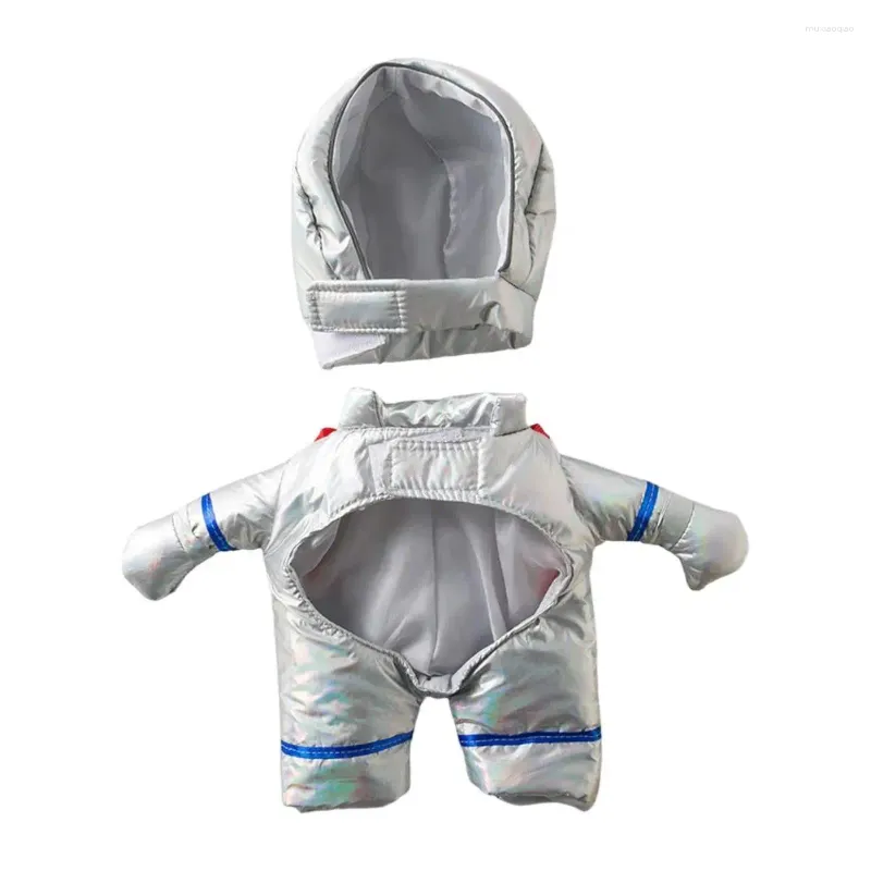 Hondenkleding Mooie huisdierkleding Bevestiging Tape Cosplay Space Kostuums Creatieve ademende jumpsuit voor de zomer