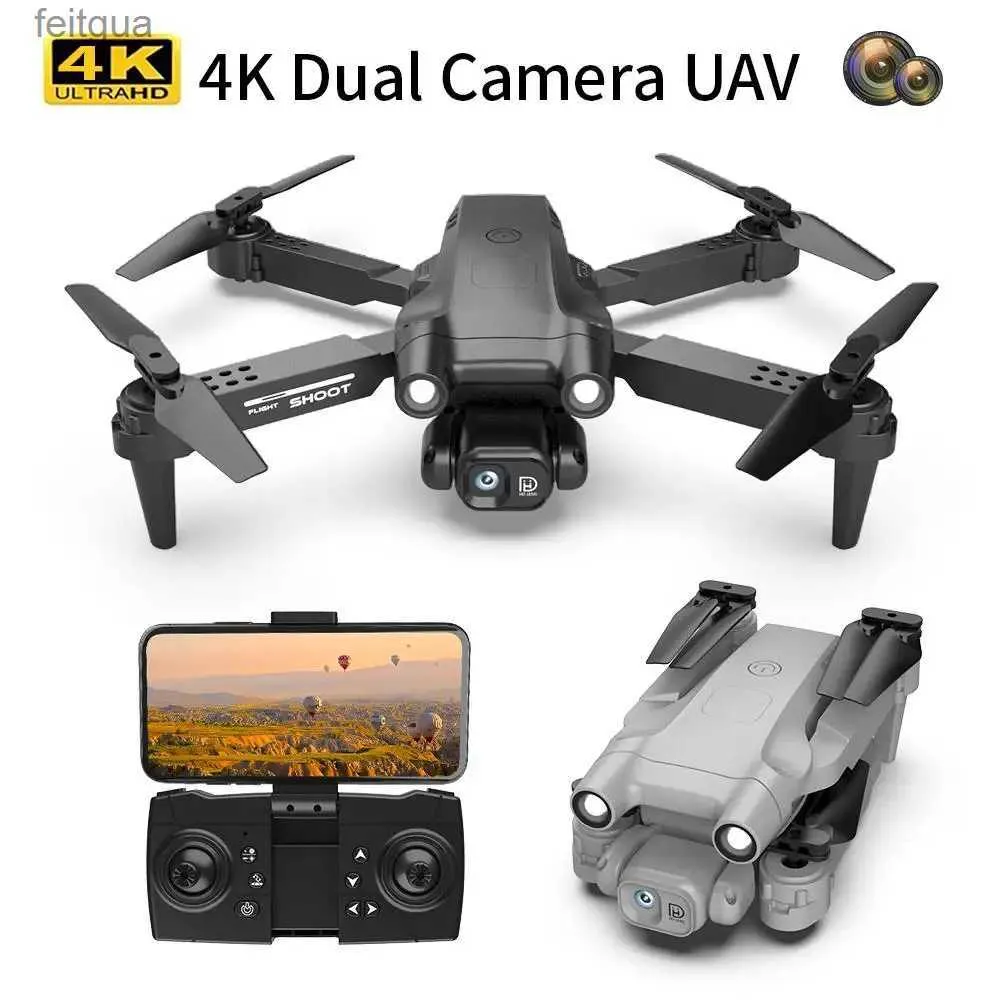 Drones Gt2pro Drone pliant Hd 4k double caméra photographie aérienne quadrirotor longue Endurance avion télécommandé YQ240213