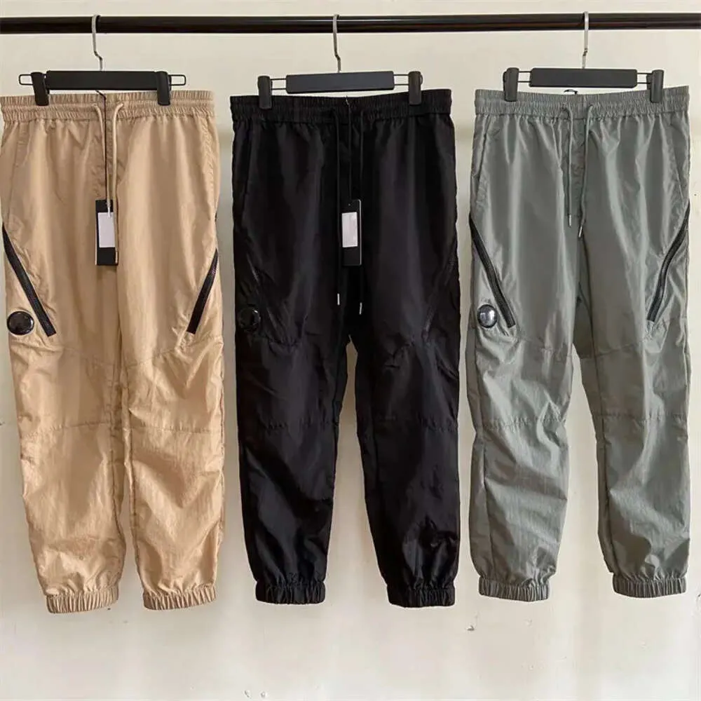 Pantalon Cargo pour hommes, lentille de poche, pantalon de survêtement en Nylon, pantalon de Jogging, survêtement imperméable d'extérieur, ample, séchage rapide, 934