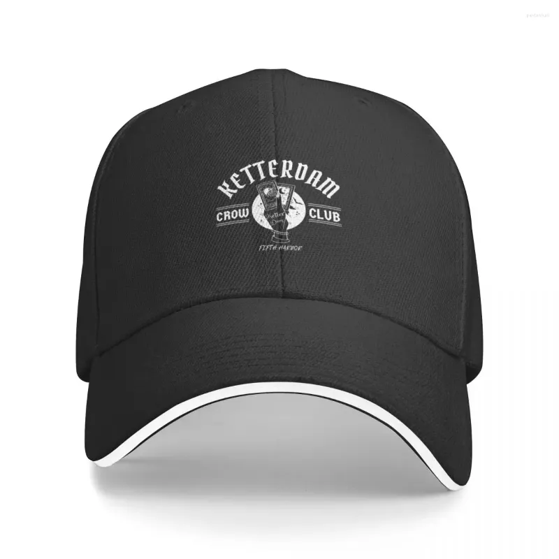 Gorras de béisbol Ketterdam Crow ClubNo Mourners No FuneralsKaz BrekkerInej GhafaBookish Tee Active Baseball Cap Dad Hat Ladies Men's