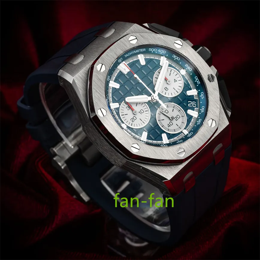 Montre de luxe de marque mondiale Meilleure version Montre Chronographe 26420TI.OO.A027CA.01 Nouvelle montre automatique ETA Cal.3255 Garantie de 2 ans MONTRES POUR HOMMES