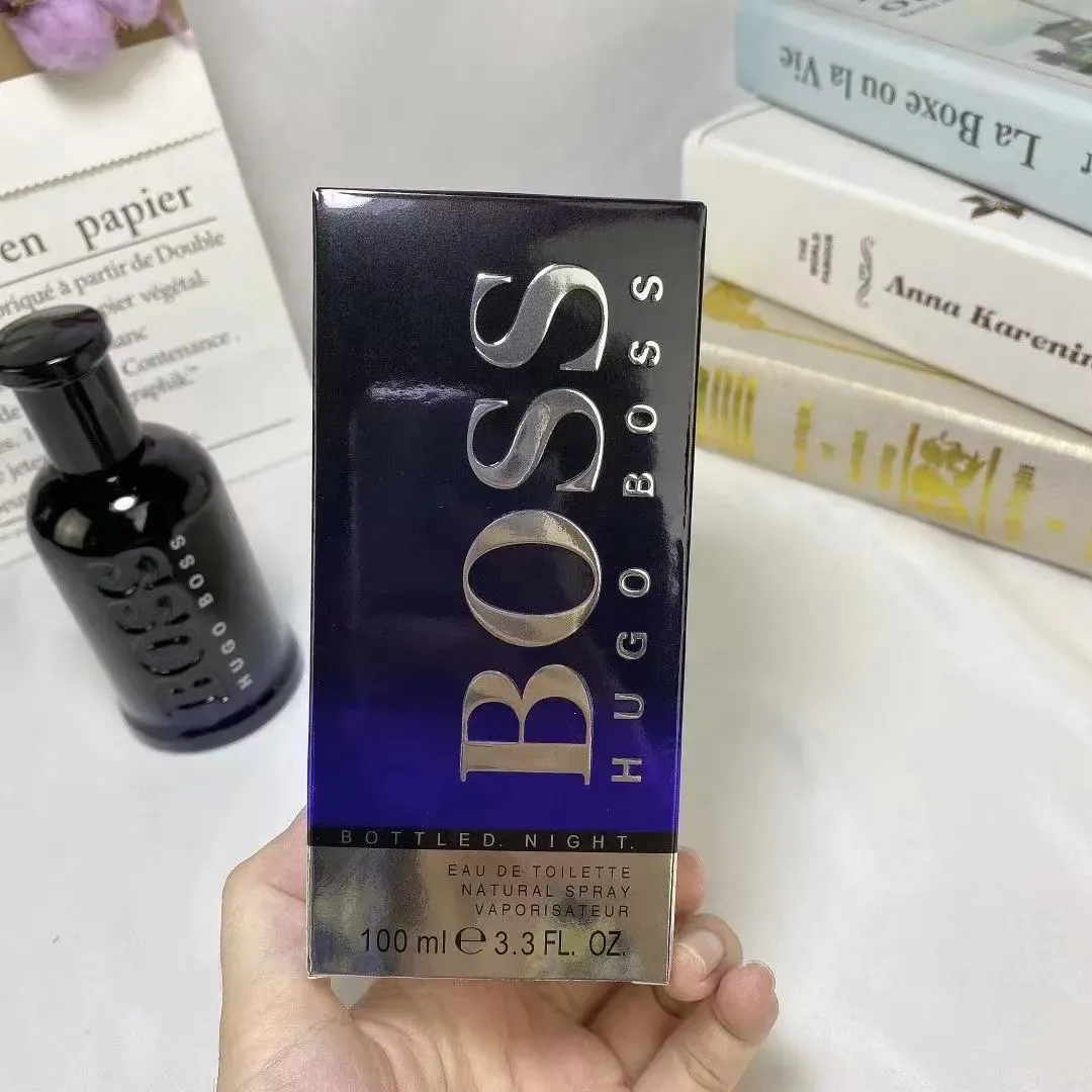 Nya parfymmän parfymer 100 ml Boss Bottled oud doft 3.3fl.oz Köln för män med god lukt långvarig parfumspray Bästa kvalitet