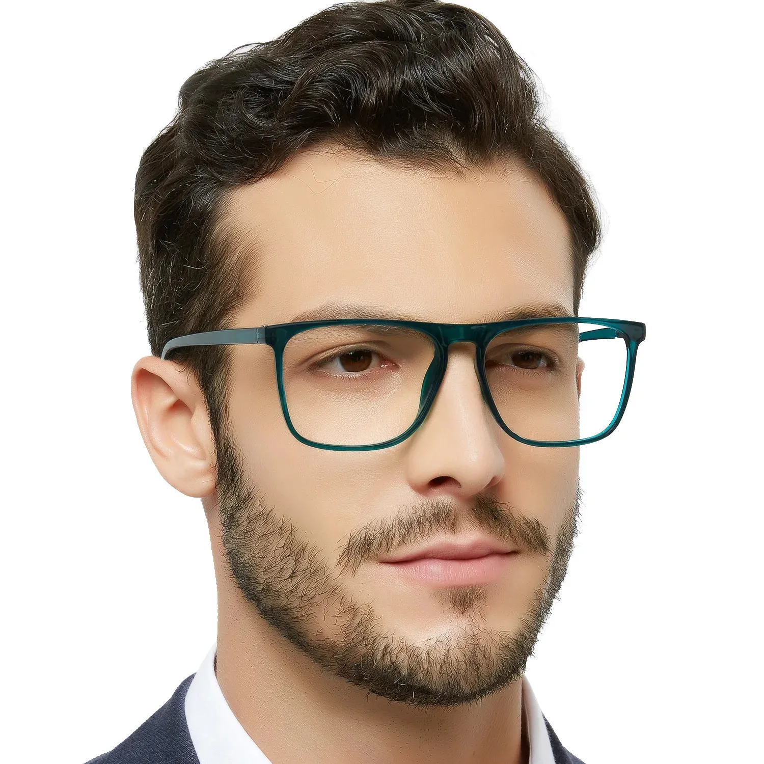 Mens Polarized Sunglasses Blue Light Blocking Glasses Men Large Pochromic Eyeglasses Frames Big Optical Prescription 240131
