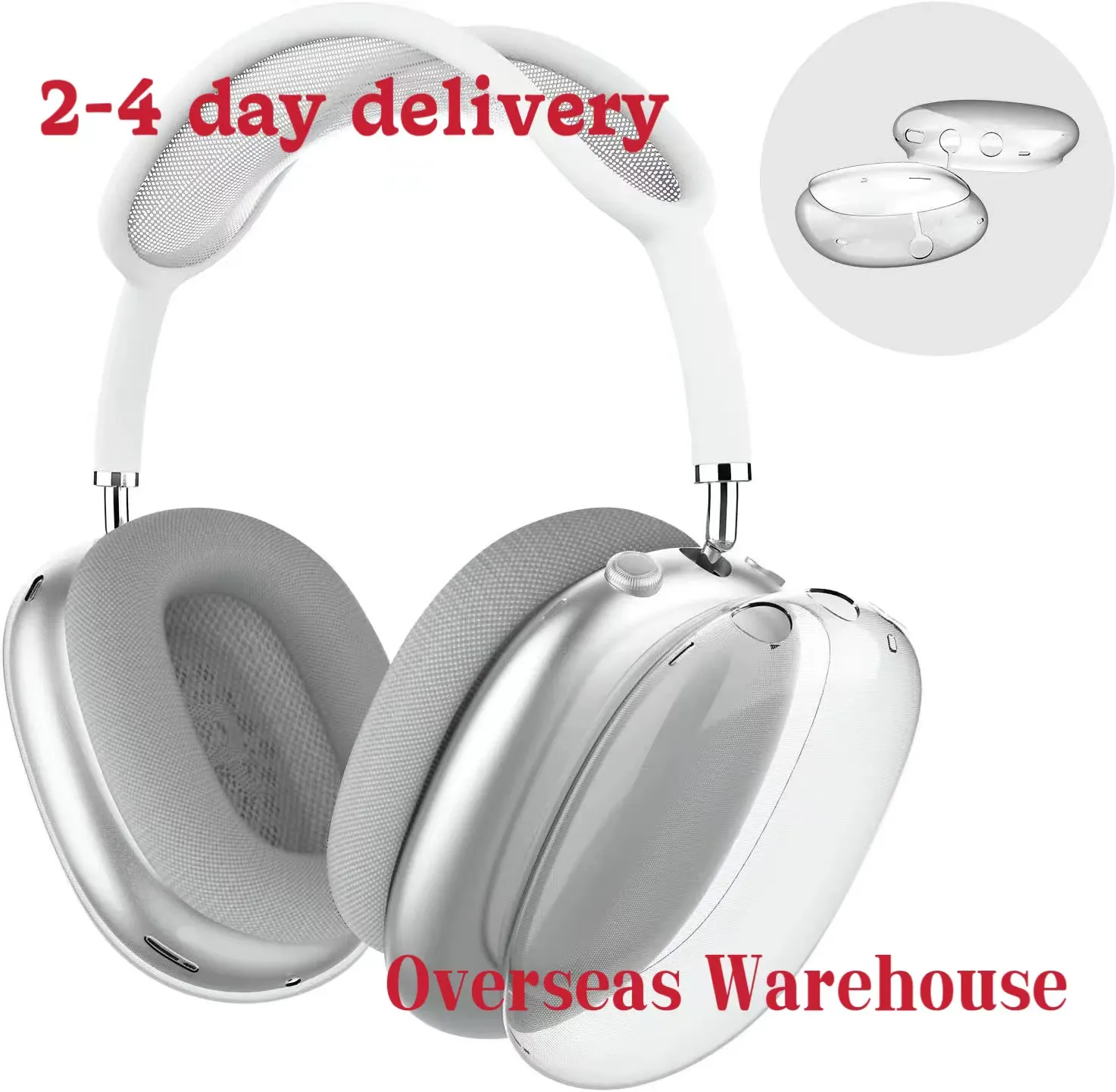 AirPod Max Waterproof Headphone Case Silicone Protection For Travel