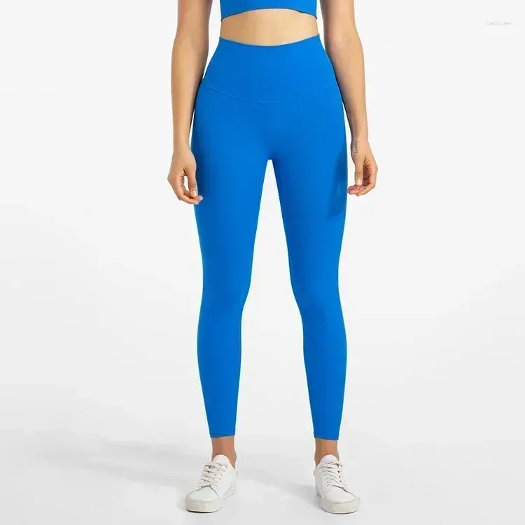 Pantaloni attivi UULOGO Leggings da allenamento per palestra in nylon elasticizzato da donna a vita alta ultra morbidi da 25 '' Collant sportivi senza cucitura frontale