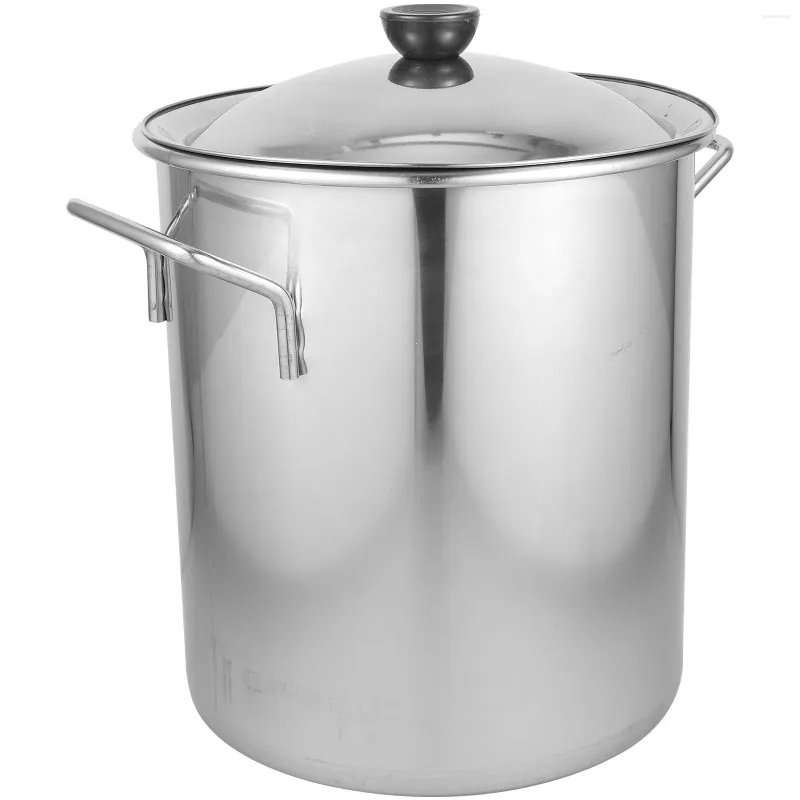 Double Boilers Kitchen Pots erbjuder Teardrop Scoop Rice Bucket med locket Hög kapacitet