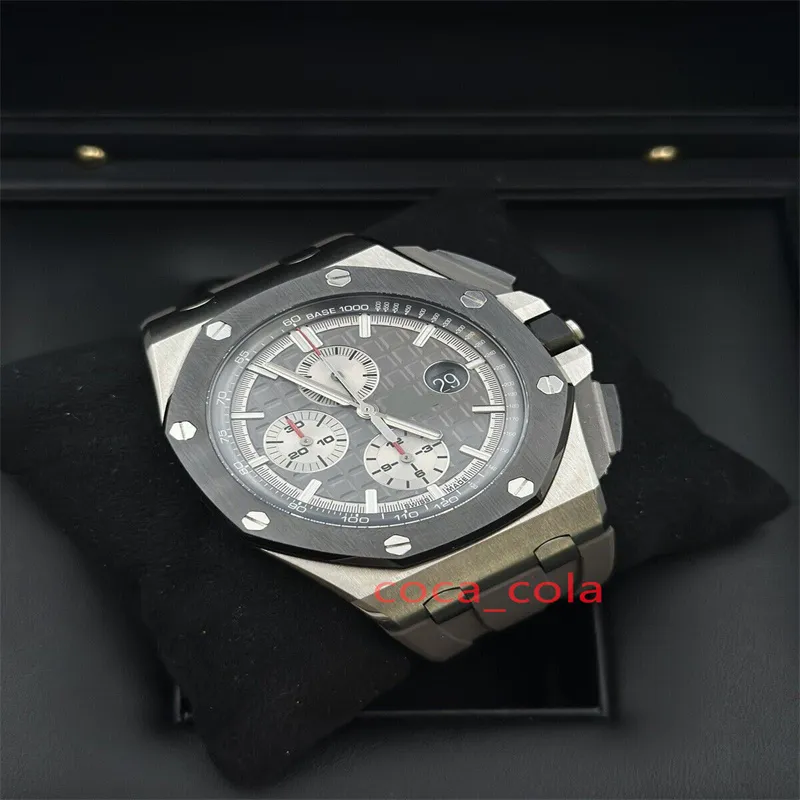 Orologio Brand World 2024 Migliore versione Orologio elettronico al quarzo 26400IO 44MM Orologio da uomo Orologio completo 2 anni di garanzia OROLOGI DA UOMO senza scatola