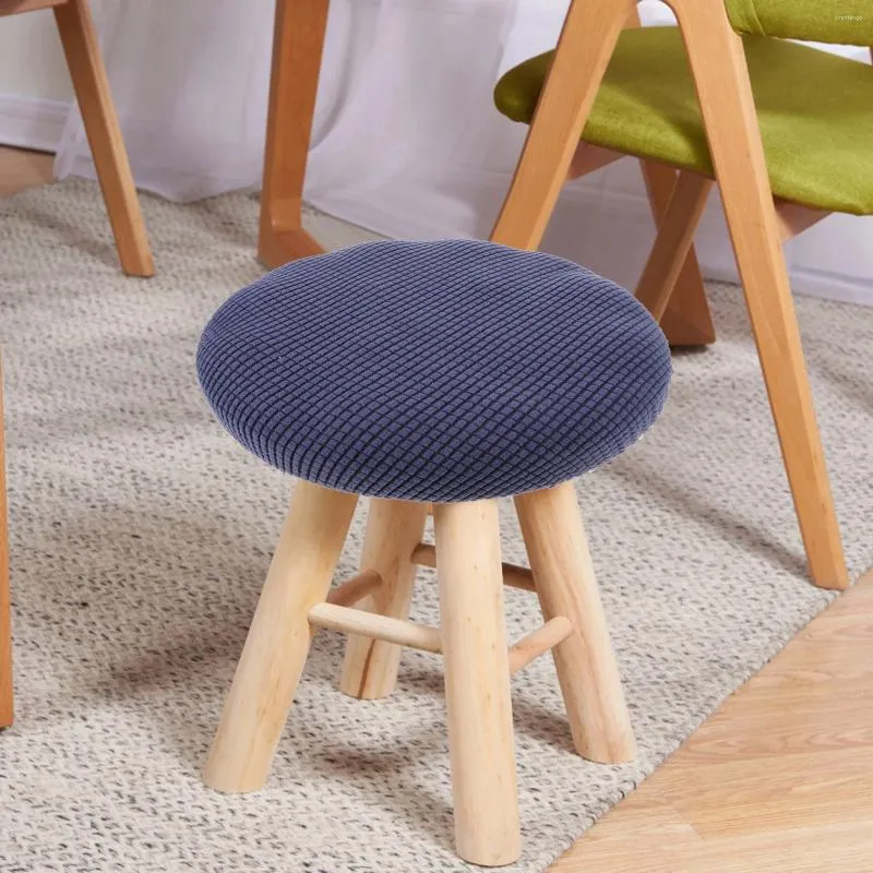 كرسي أغطية مستديرة مقعد قابلة للغسل مقعد قابلة للغسل وسادة سليمة مرونة نطاقات خشبية معدنية