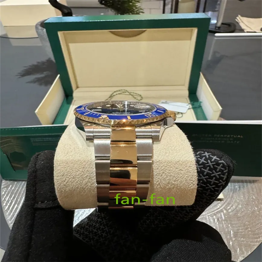 Brand World Luxury Watch Best C Version Watch Bluesy Männer Watch 126613LB Brandneue automatische ETA CAL.7750 Bewegung Watch 2-Jahres-Garantie Herren Uhren