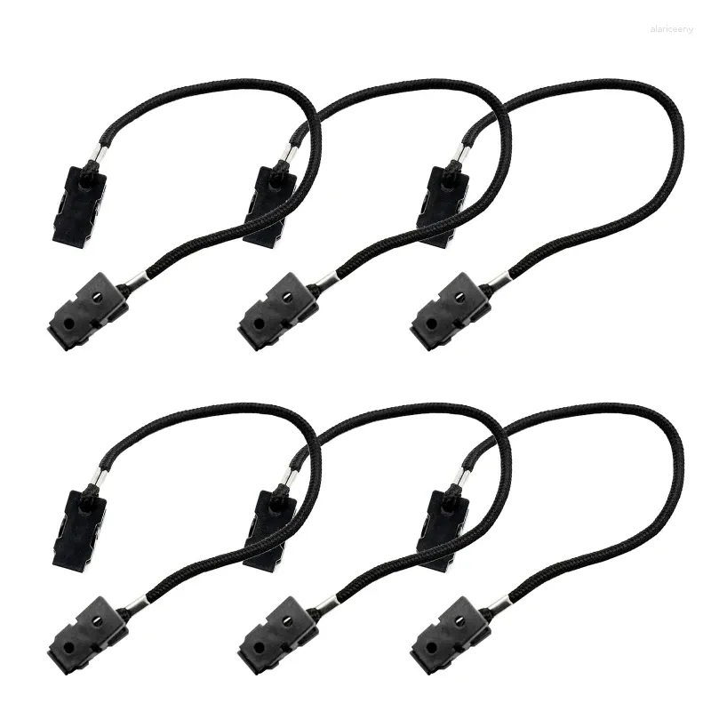 Ballkappen 6 stücke Outdoor Anti-verlorene Kappe Retainer Hut Hemd Clips Schnur Seil Winddicht Strap Clip Für Reiten Angeln golfen