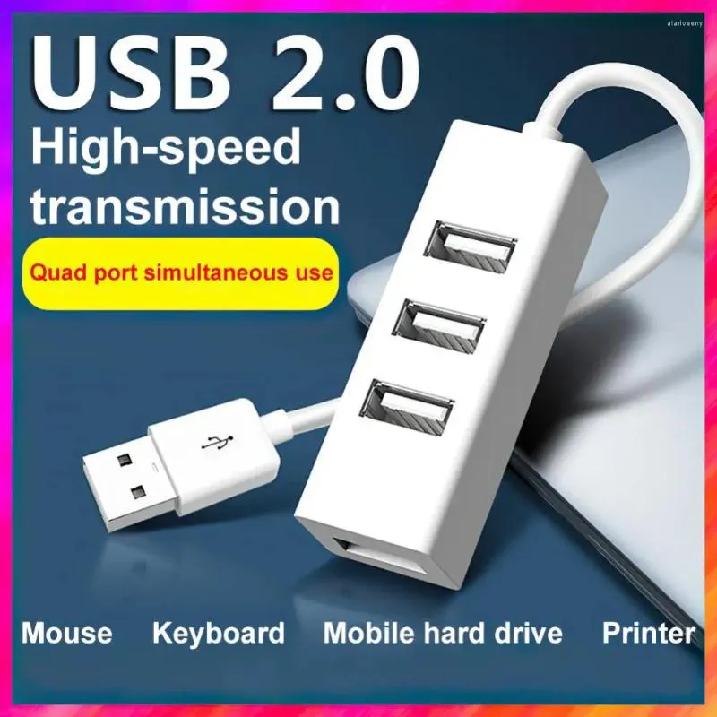 Station d'accueil pour ordinateur de haute qualité, USB 2.0, multi-interface, Transmission de données à grande vitesse, accessoires Hub