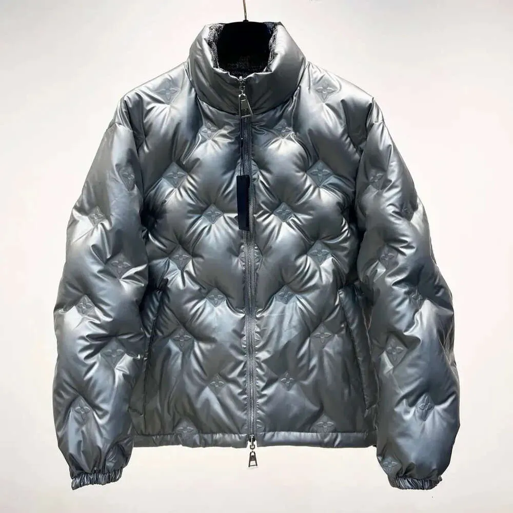 Luksusowe wysokiej jakości mężczyźni i kobiety projektantka zimowa kurtka Down -Bided Kurtka bawełniana parka swobodna moda gęsta ciepła płaszcz