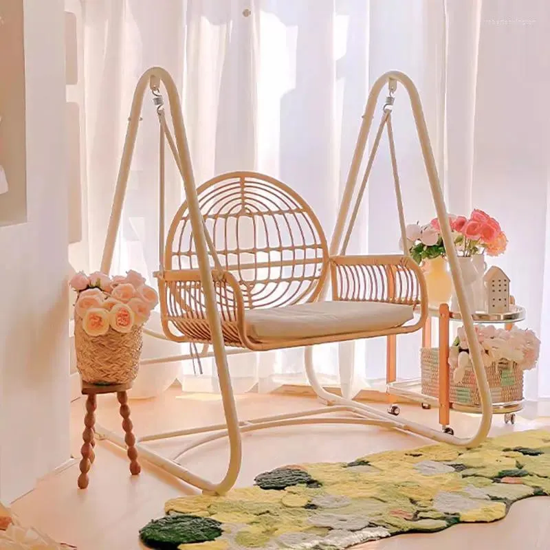 Chaise longue suspendue d'extérieur, meubles de Camp, bras pivotant, support intérieur pour bébé, balcon Columpio Colgante pour enfants et adultes