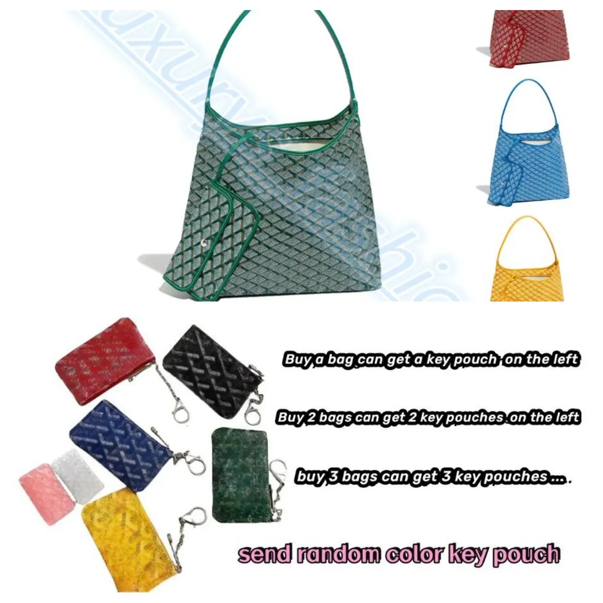 Designers Luxury Hobo Shoulder Bag Tote Bohemestyle Designer Women Handbag