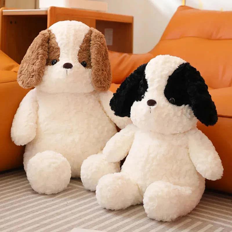 Dog Falkie Long Ear Bunny Plush Juguete Kawaii Rabbit Plush Kids Doll for Children Gift 240131