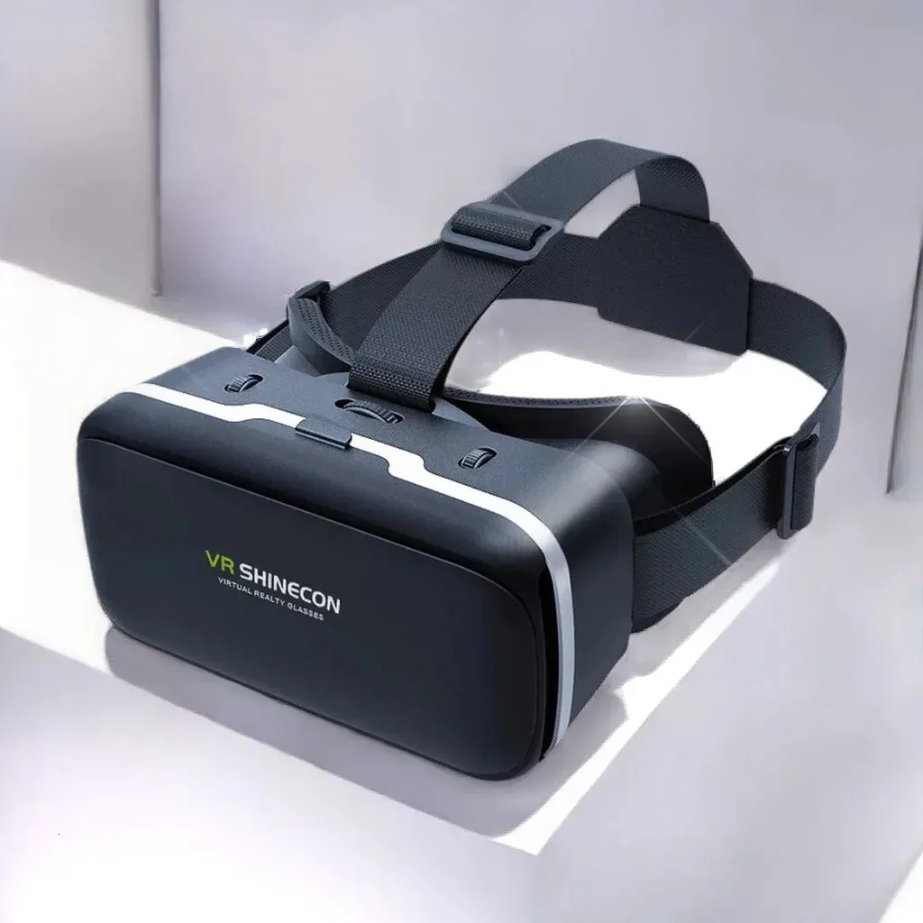 VR SHINECON VR Cuffie per realtà virtuale Occhiali VR per smartphone Android Film 3D immersivi da 4,7-6,53 pollici Giochi VR 240126