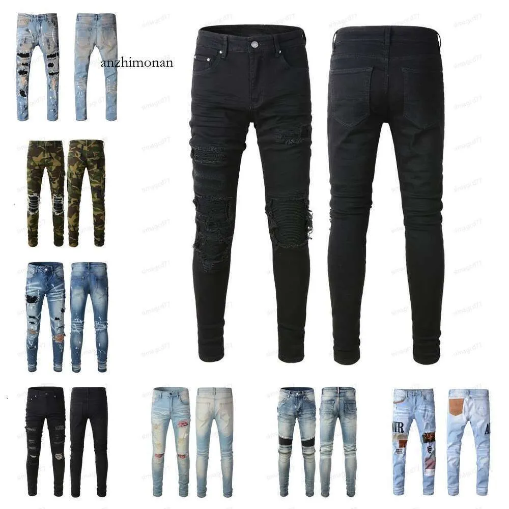 amr Mens Straight Designers Slim amrilied miris Distressed amirlies am Jeans Biker Womens Ripped Denim For Men S Print Army Fashion Ma 4782 irlie rilied r Fahion