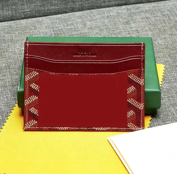 2024 Designer Männer Kartenhalter mit Musterdruck Luxus kurze Brieftasche Leder Geldbörse Männer Frauen Kredit Clutch Mini Tasche Karteninhaber Designer Fall